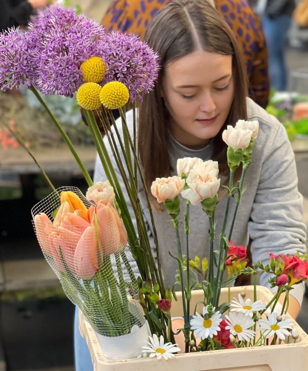 Marie-Sophie Schmitz von Blumen Jahn in Kln gewann den Azubi-Wettbewerb