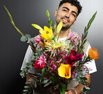 GeBRKN mit seinem Signature-Strauß