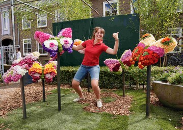 Mit dabei: Floral Designerin Dini Holtrop