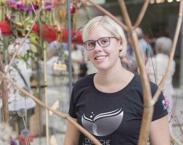 Janika Hlscher gewann die Landesmeisterschaft 2018 und startete bei der DMF 2018 fr Niedersachsen.