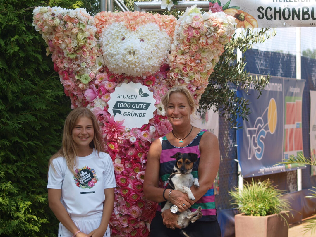 Barbara Rittner, Ballmdchen und groer Blumenbr