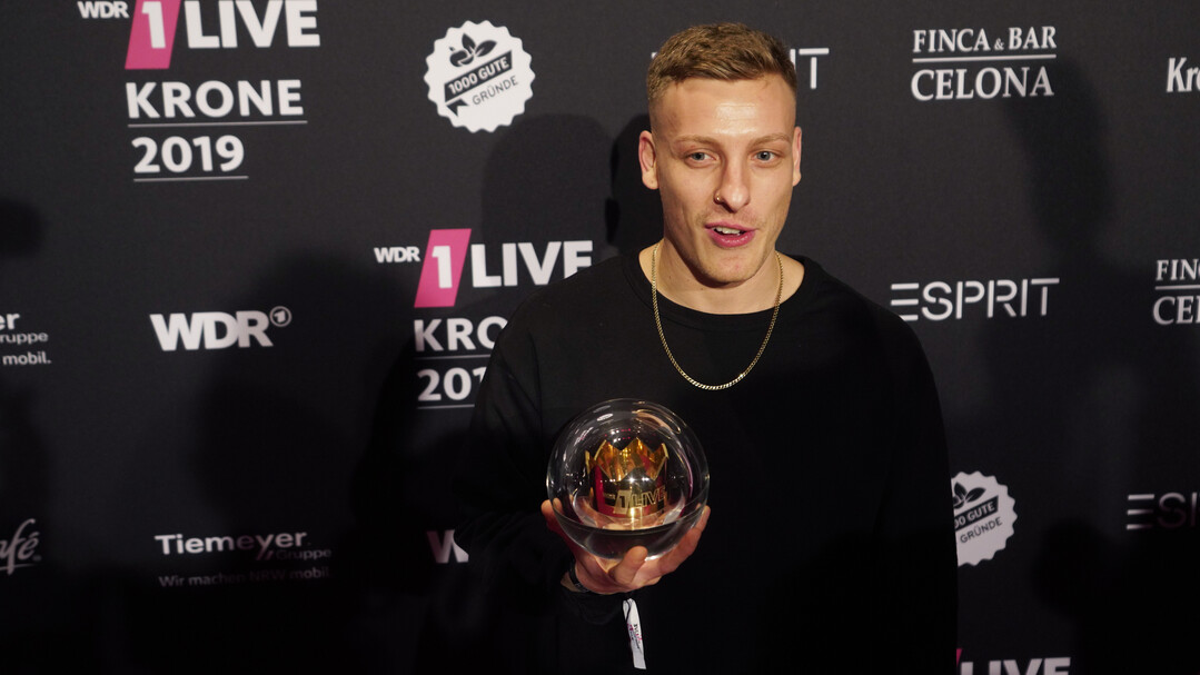 Felix Lobrecht gewann die 1Live Krone in der Kategorie Comedy