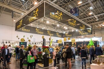 Fleurop prsentiert sich mit seinen Kooperationspartnern in der Halle 5