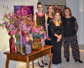 2) Aufgrund der Farben und der detailreichen Strukturen entschieden sich Hannah, Maja und Sarah fr das Bild Die Artischocke von Laura Schmid.
