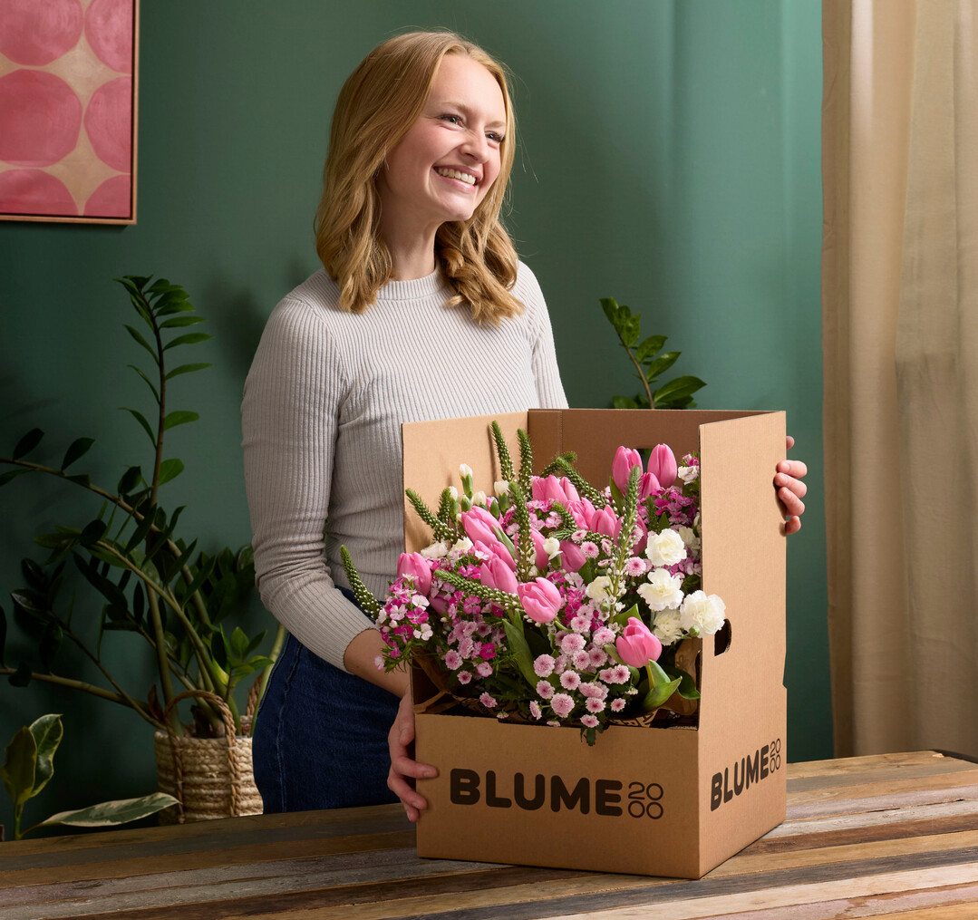Blume2000 startet seinen Expansionskurs in sterreich mit einem Onlineshop.