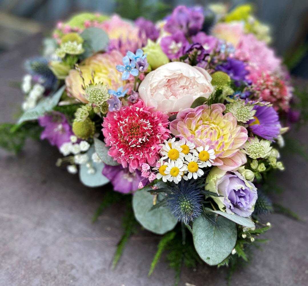 Gestecktes Blumenherz