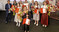 Vorne: Gewinnerin Stella Larimar, zweite Reihe von links: Zweitplatzierte Lilli Heuer sowie die Drittplatzierten Marietta Friedrich und Stefanie Felder, dritte Reihe: Bundesinnungsmeister Herbert Eipeldauer, Olivia Knoflach, Annalena Mhlbacher, Elisa Hartl und Organisator Landesinnungsmeister Josef Norz.