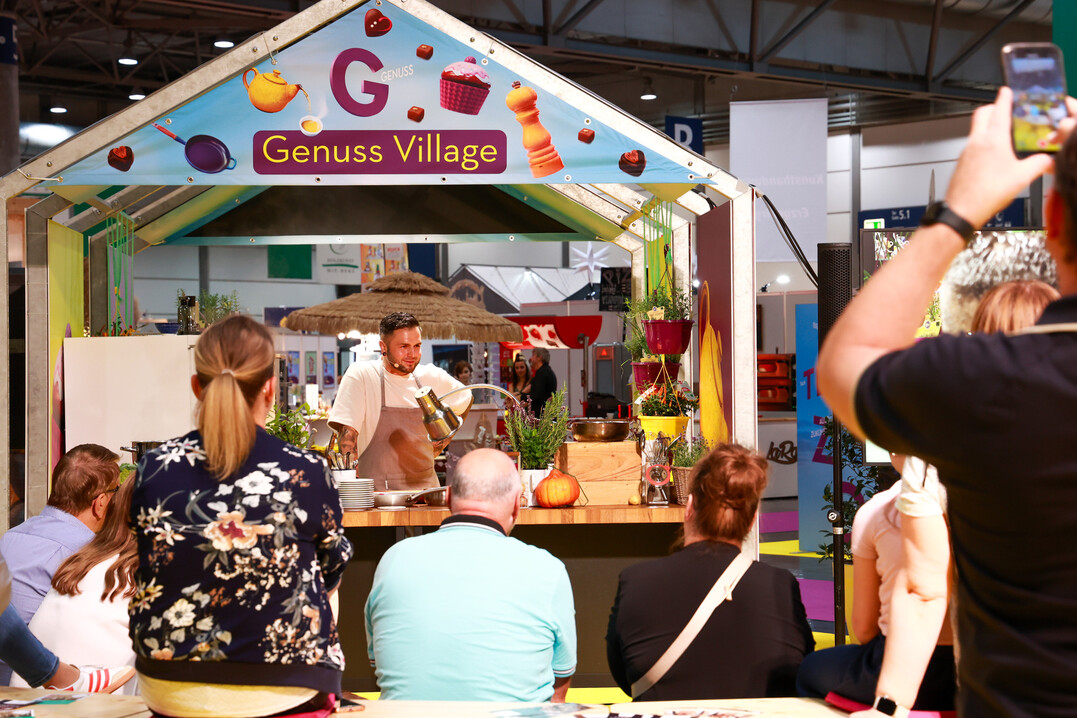 Publikumsmagnet war erneut das Genuss-Village.