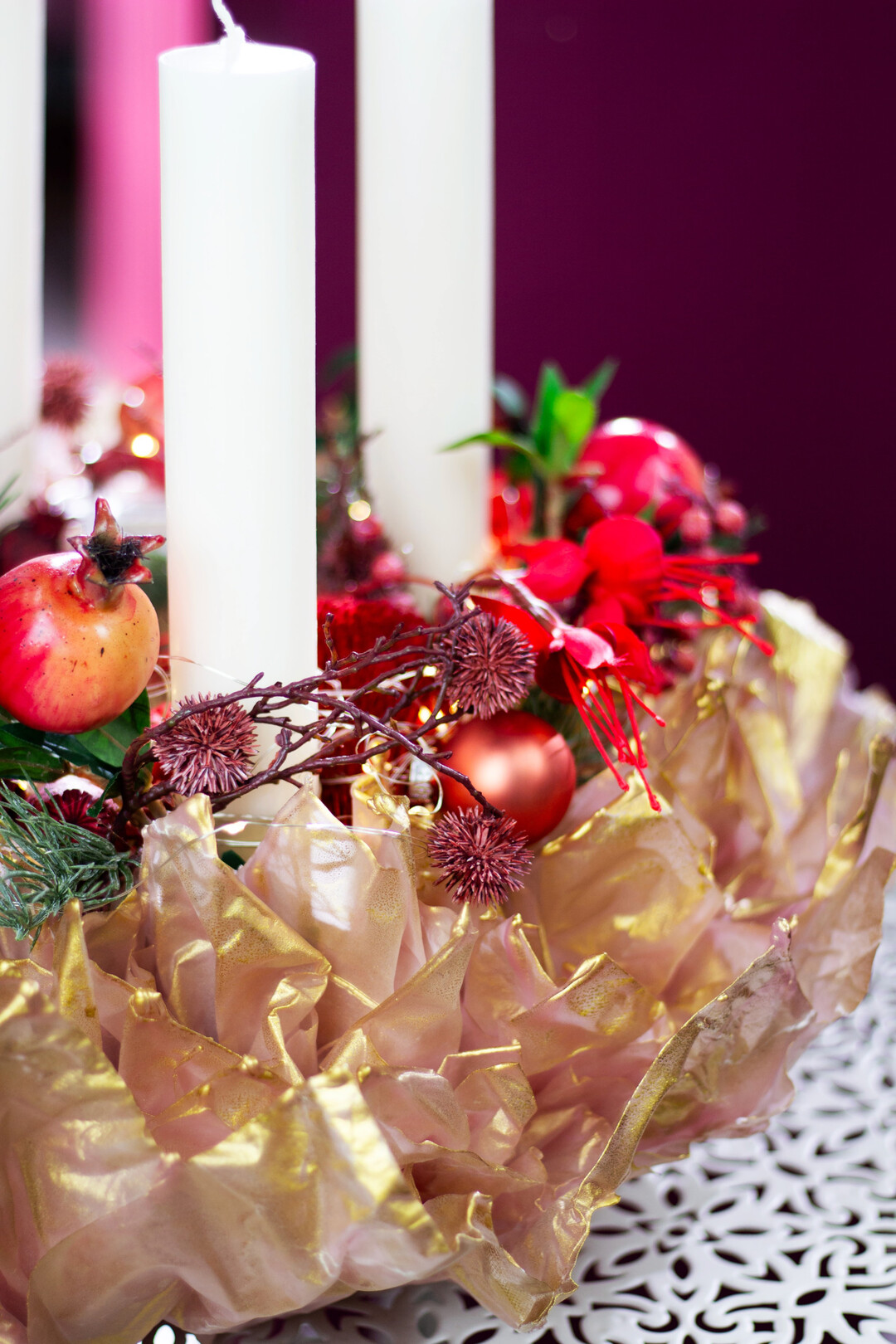 Ein edler Blickfang in Metallic-Look