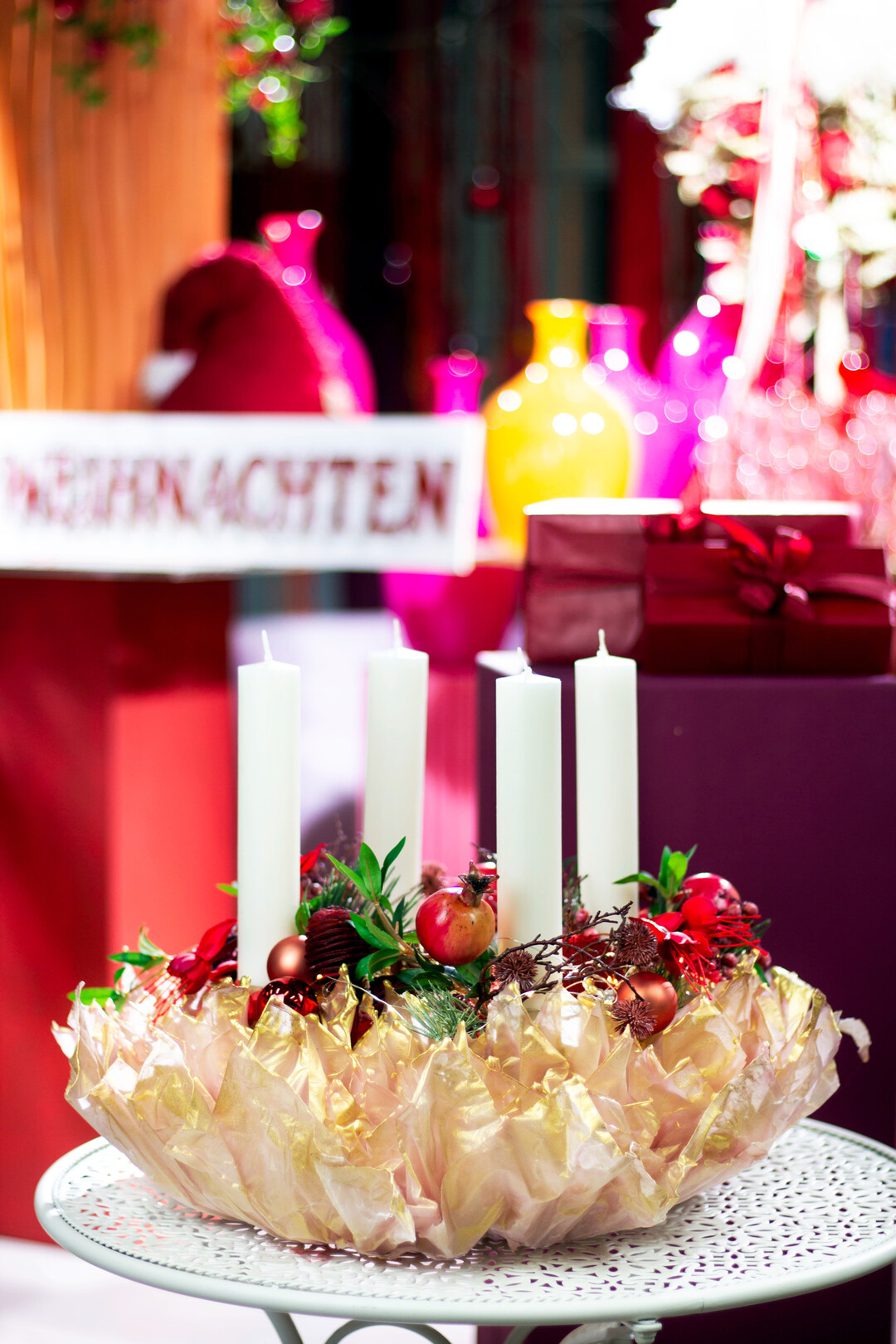 Ein edler Blickfang in Metallic-Look