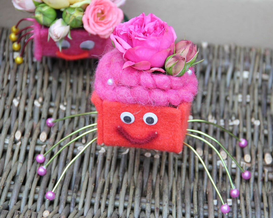 Hipster-Idee mit einer Rose von Evelyn Gerull. 