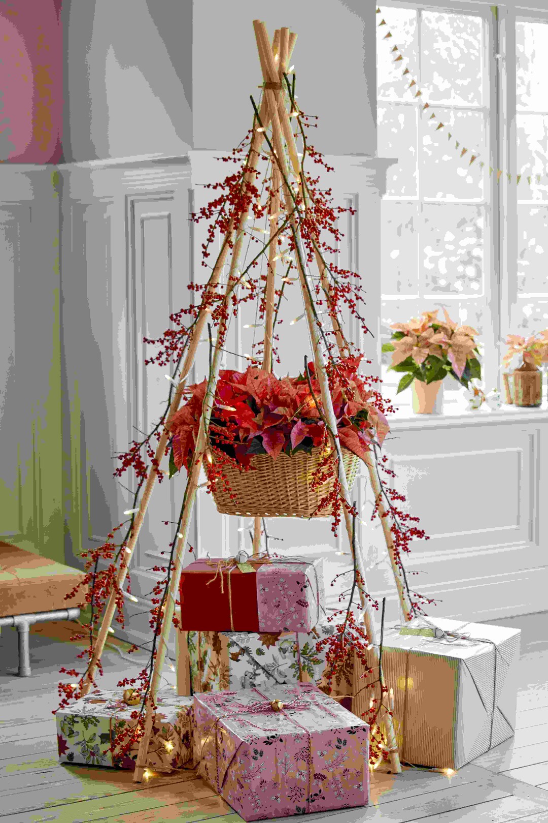 Mrchenhafter, stilisierter Weihnachtsbaum