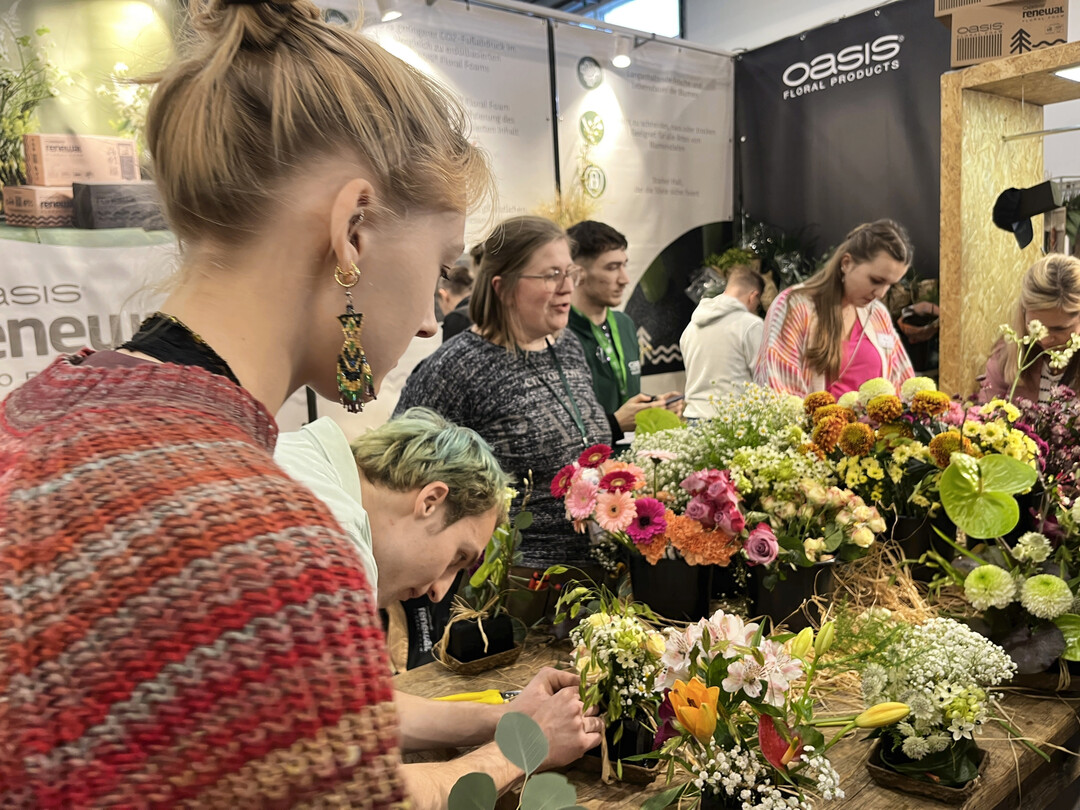 Engagement für den Nachwuchs: Smithers Oasis bot Workshops für Auszubildende an.