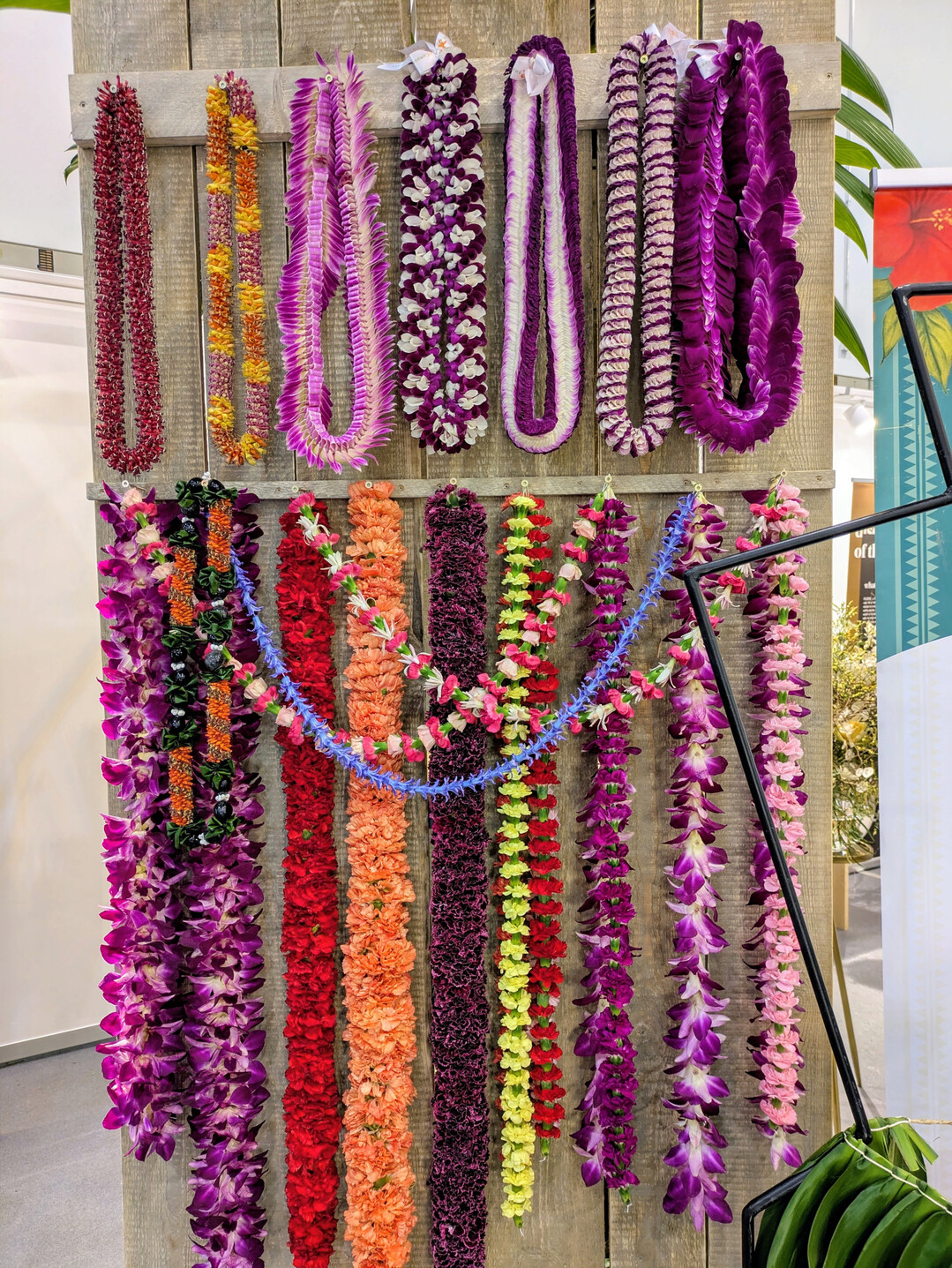 Die traditionellen “Lei”.