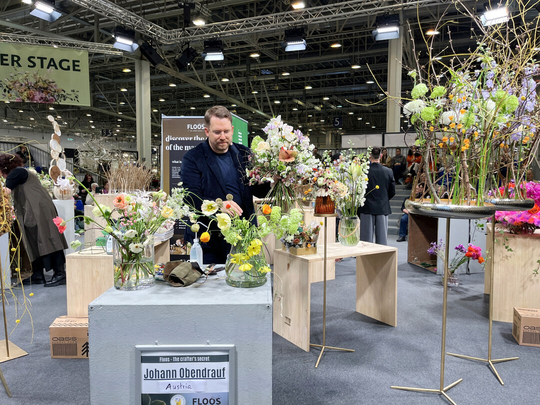 Johann Obendrauf in Aktion. 