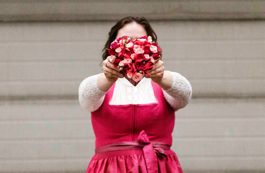 Die rote Rose war auch in diesem Jahr die Valentinsblume Nr. 1