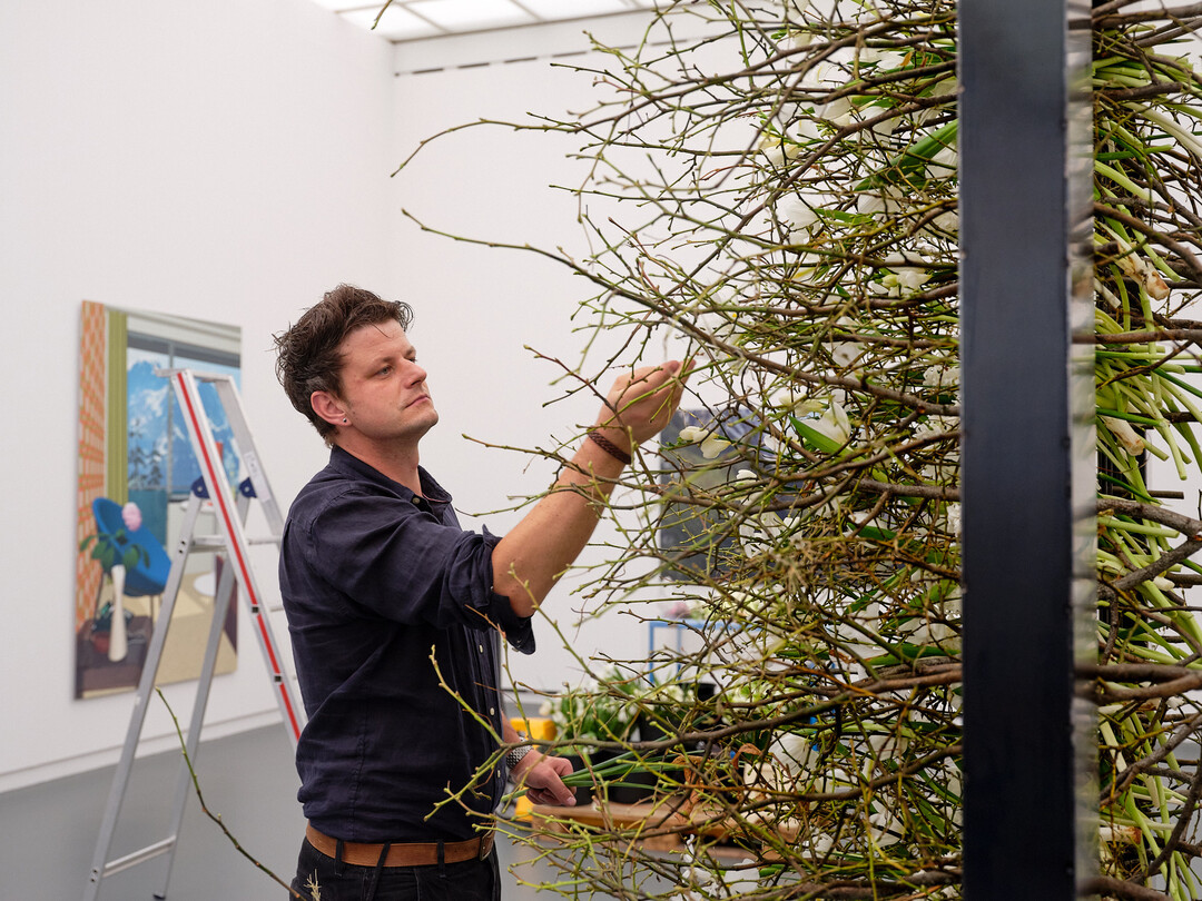 Walter Zellweger, Meisterflorist und Farbgestalter aus Schwellbrunn, Appenzell, kreierte fr die Ausgabe 2025 das Visual.
