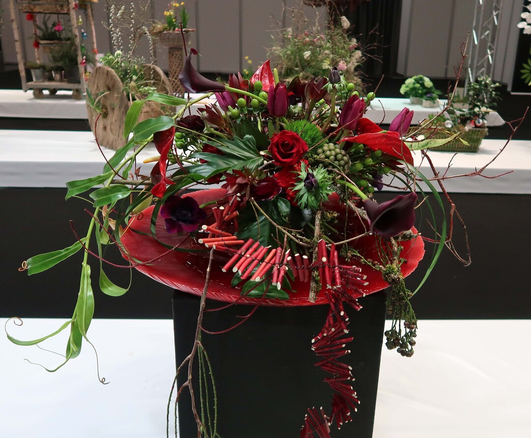 Bouquet from Merle Ldige - 3rd place and best trainee bouquet