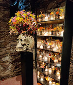 Tamara Wellink ließ sich vom „Día de Muertos“ in Mexiko zu ihrer Trauerarbeit inspirieren. „Die Trauerfloristik sollte offen für neue Wege sein“, so die Floristmeisterin.