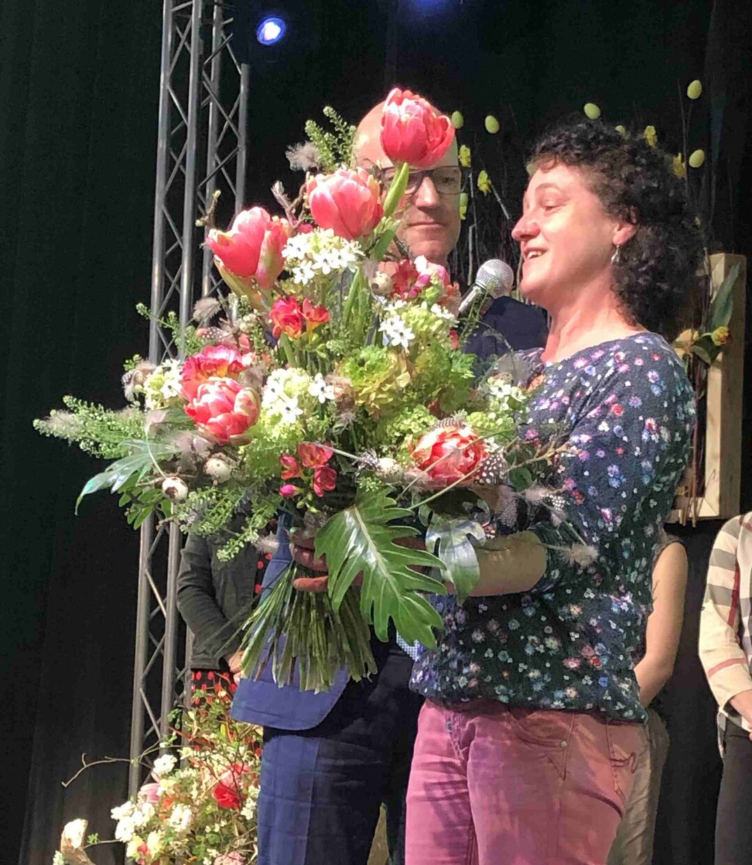 Von Annett Mildner stammte der Strau, der in der Gunst des Publikums ganz oben stand.
