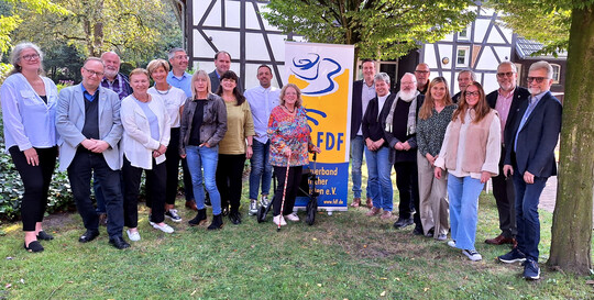 Das FDF-Prsidium beim Bundeskongress 2024.