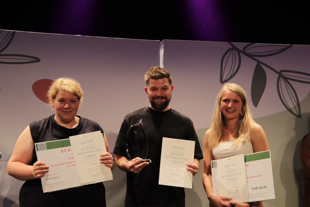 v.l.: Die Anna Heizmann, Tino Hoogterp und Lea Bußjäger