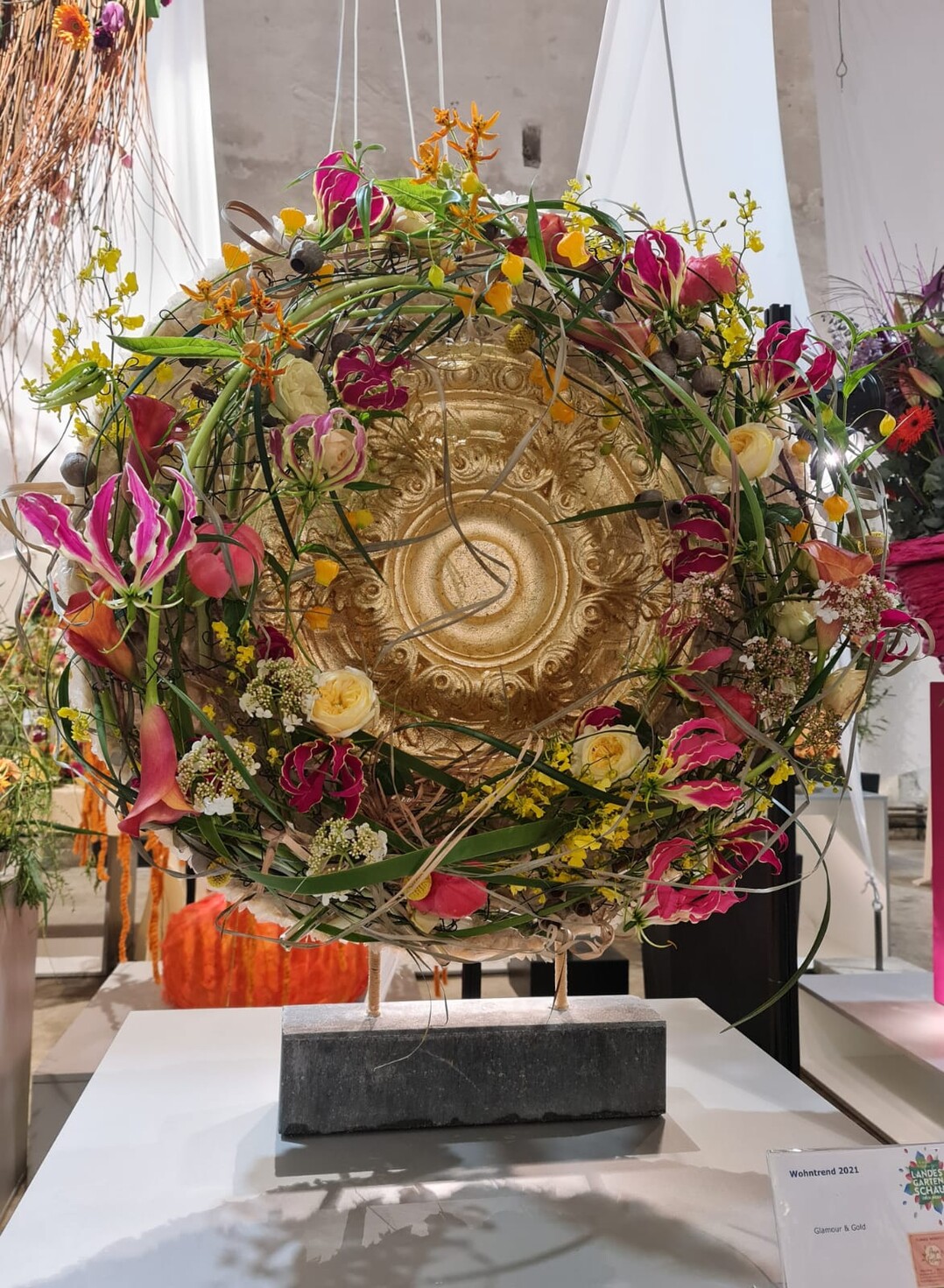 1. Blumenschau berlingen "Blumen im Kopf"