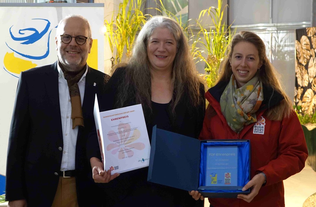 Klaus Gtz mit dem Team Kerstin Dallmann