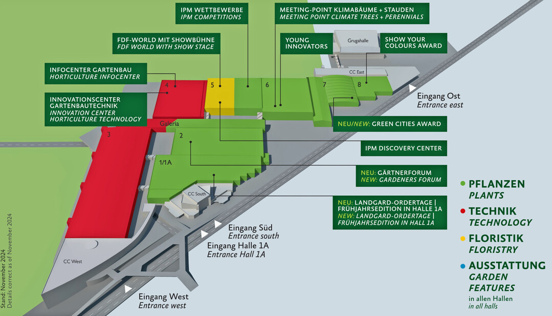 IPM ESSEN Gelndeplan 2025