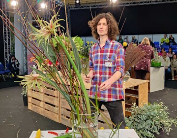 Anian Friedrich startet bei den Eurofleurs fr Deutschland.