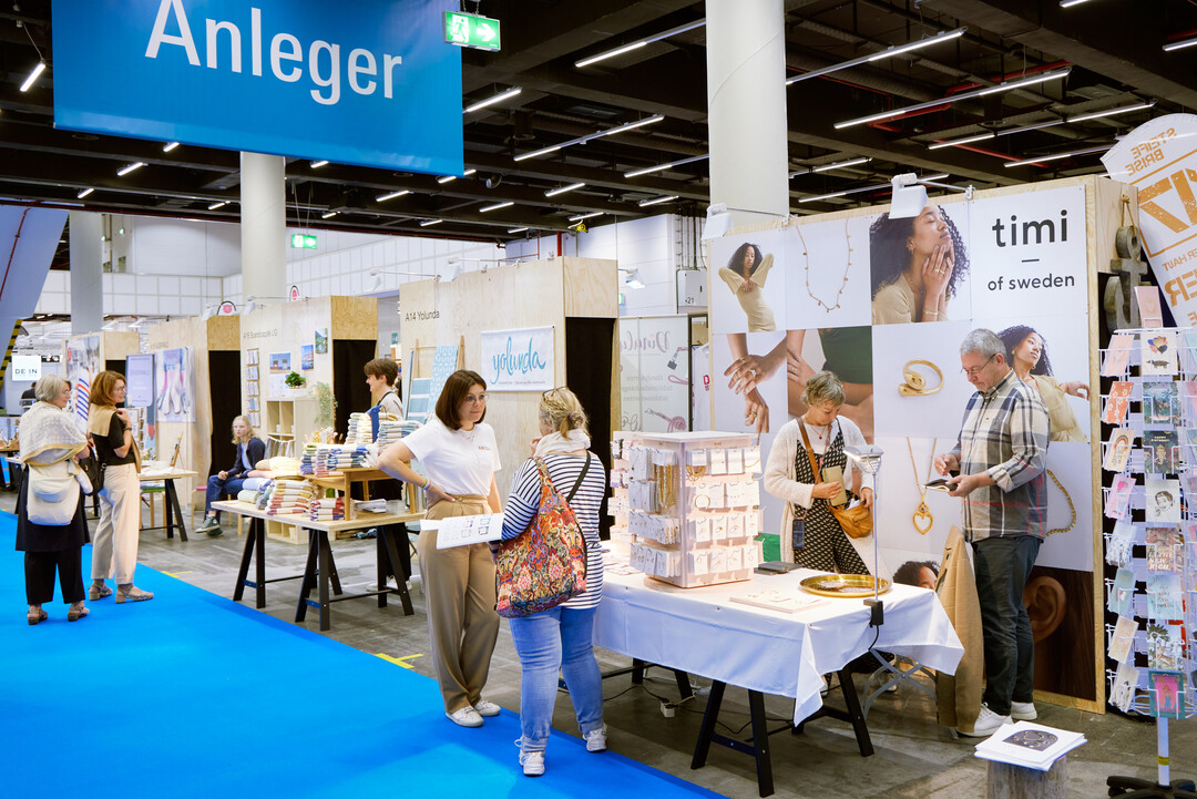 Treffpunkt fr neue Aussteller und Wiederkehrer: Das Areal Anleger