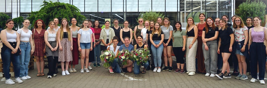 34 Auszubildende beteiligten sich im Juni am Wettbewerb des Gromarkts.<br>