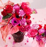 Der Valentinstags-Klassiker - die rote Rose - ist nach wie vor gefragt.