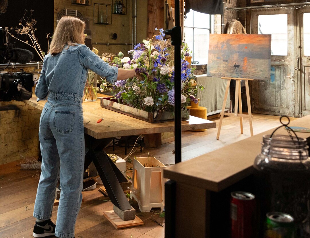 Samantha Wilhelm hat sich ein Bild von Claude Monet ausgesucht.