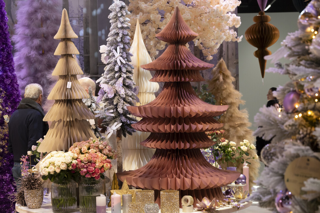 Blick in die Sonderschau "Decoration unlimited" auf der Christmasworld