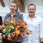 Ines Senft nahm an den WorldSkills 2019 teil. Begleitet wurde sie von Thomas Ratschker.