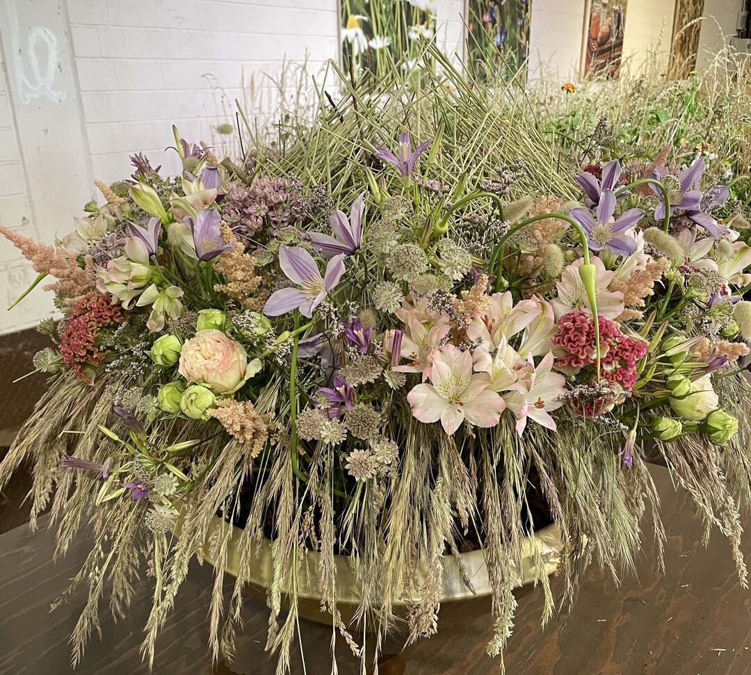 Fr das Werkstck Mitbringsel von einem Spaziergang erhielt Florist Michael Liebrich den Ehrenpreis des Fachverband Deutscher Floristen.