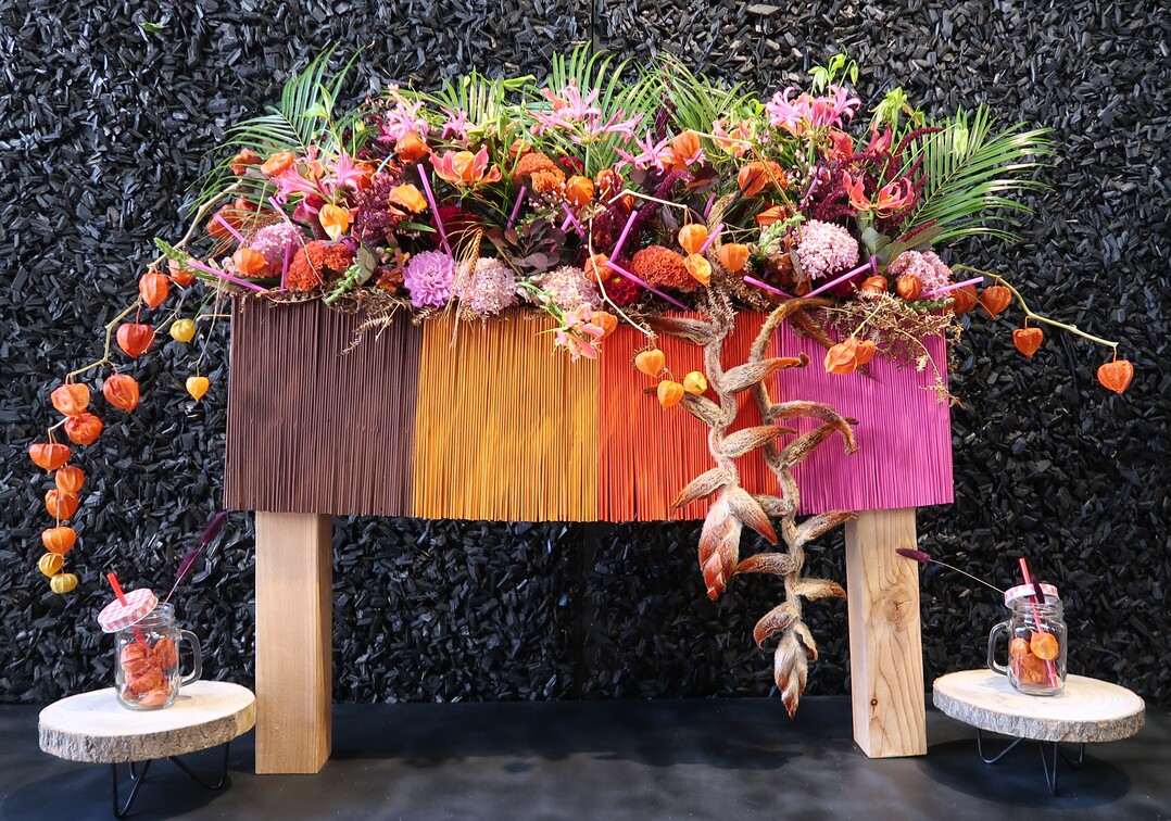 Inspiration Gartenfest  floristisches Upcycling vereint mit unserer Brauerei