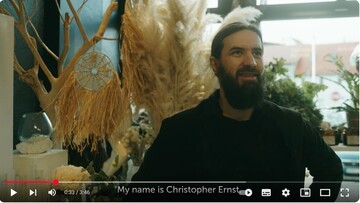 Christopher Ernst startet beim World Cup Floral Art 2025fr Deutschland.<br>