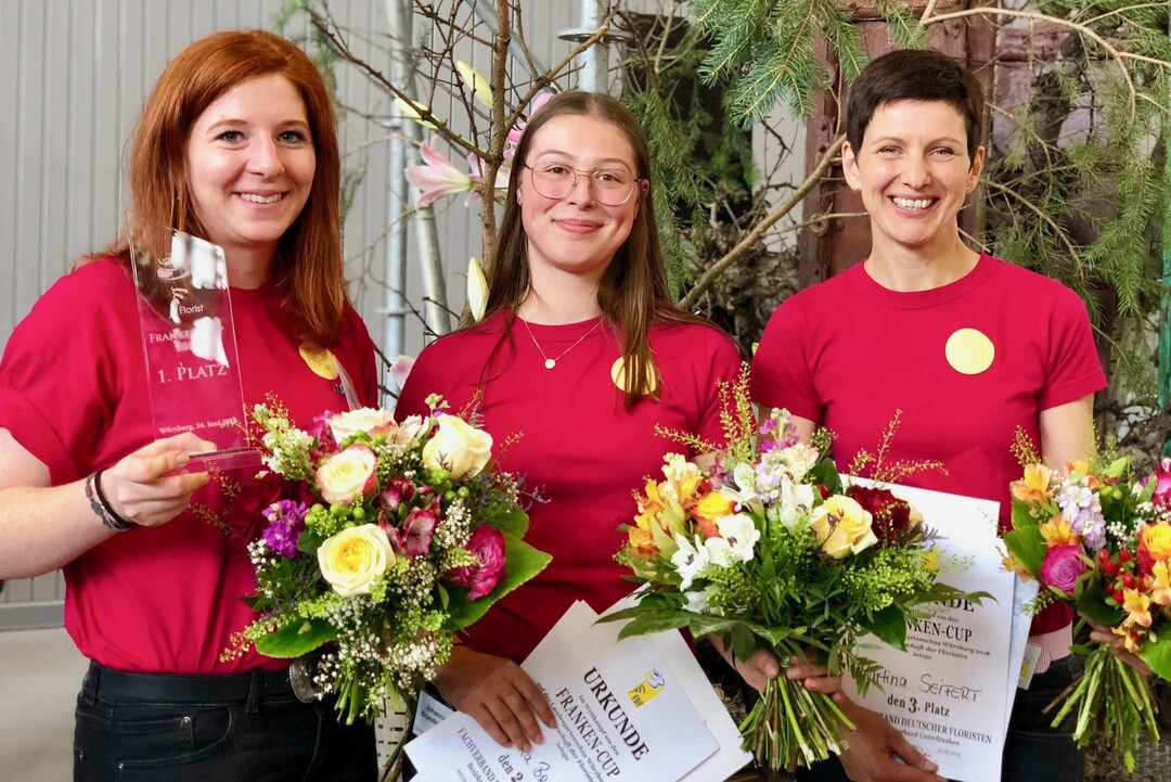 Anna Gramsch, Johanna Brandmeier und Martina Seifert.