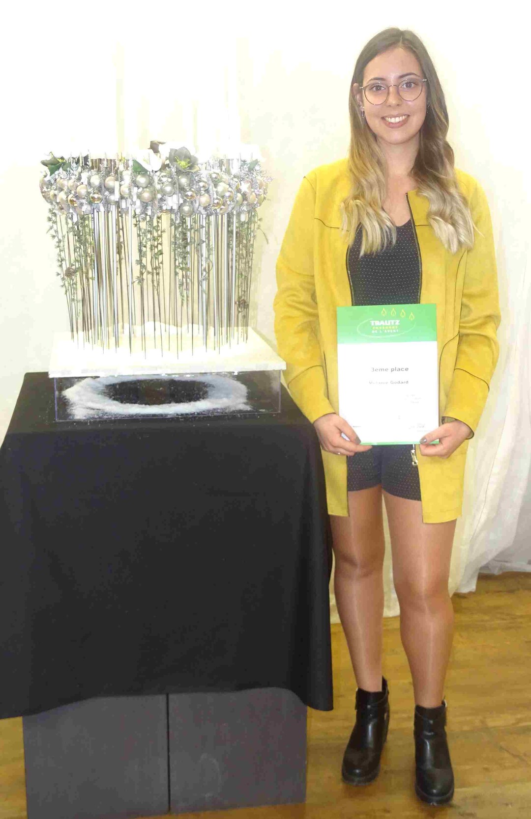Melanie Godard belegte den 3. Platz.