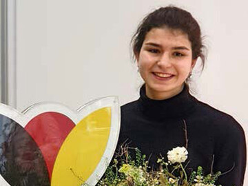 2020 gewann Luisa Knig den IPM Messe-Cup. 2022 heit das Thema "Mission: Flower Future!