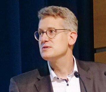 Andreas Lbke, Co Concept, erffnete den Handelskongress auf der IPM Summer Edition mit einem Blick auf den Markt und die Branche.