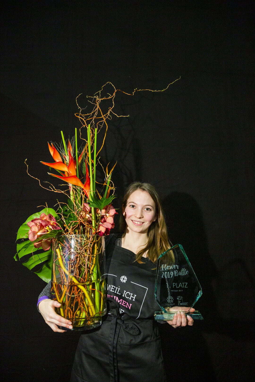 Am Freitag konnte Katharina Huber den Flower Battle fr sich entscheiden.