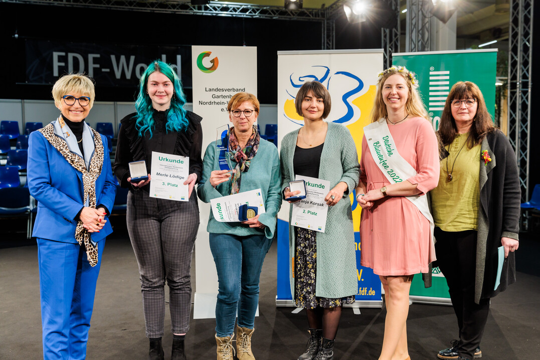 Die Gewinner des Wettbewerbs "Gefbepflanzung