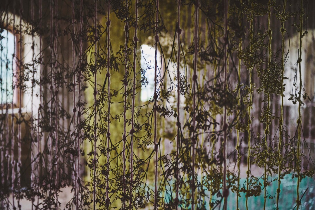 Installation im Turmzimmer von Gianna Steffanini.