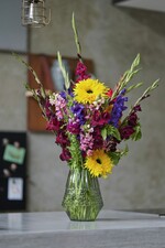 Zum Vatertag passen vielfältige, bunte Sträuße.