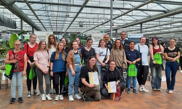 Geschafft! Unter Prfungsbedingungen konnten die Azubis den Stand ihres Knnens testen.<br>