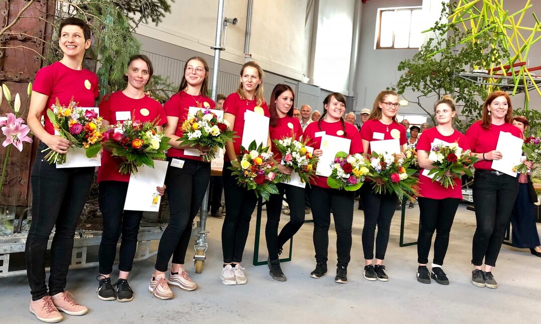 Neun Nachwuchstalente beteiligten sich am Franken Cup 2018.