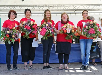 Die Teilnehmerinnen (v.l.n.r.): Ingrid Bauer, Tamara Wakonig, Natascha Heubeck, Franziska Strobl, Veronika Wei